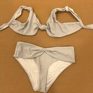 Devon Windsor Clover bathing suit top and Amari bathing suit bottom